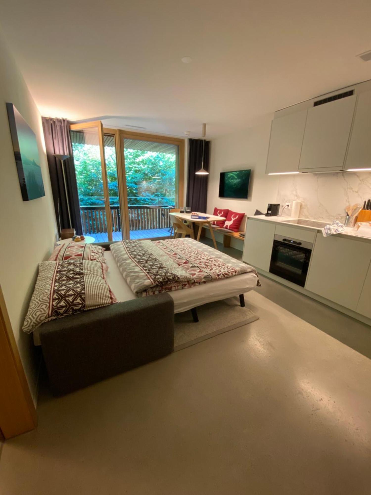 Stilvolle Ferienwohnung Direkt An Der Skipiste 弗利姆斯 外观 照片